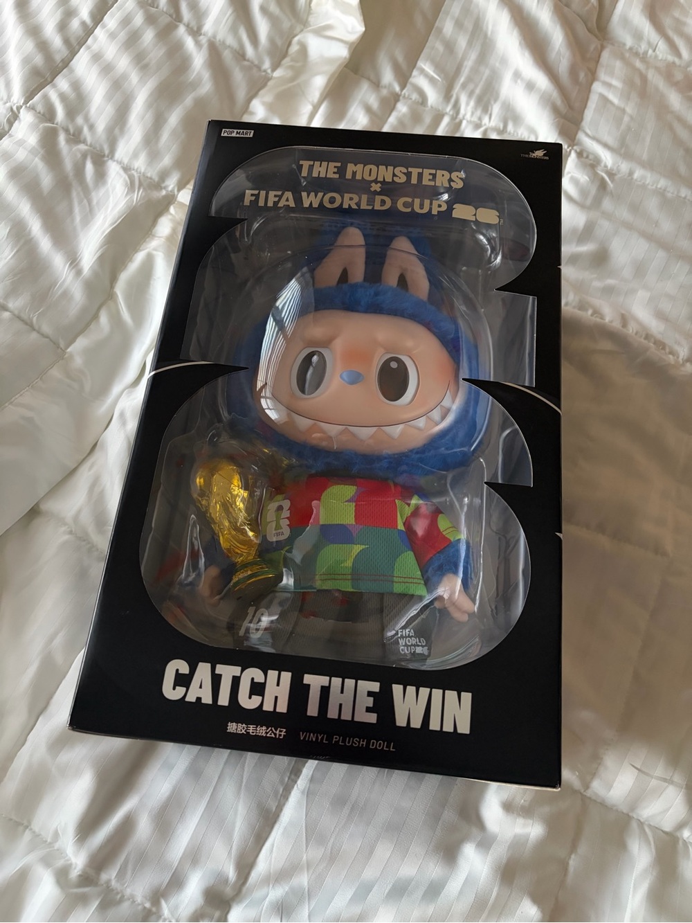 Catch The Win Blue Monster Plush Doll – FIFA World Cup Collector